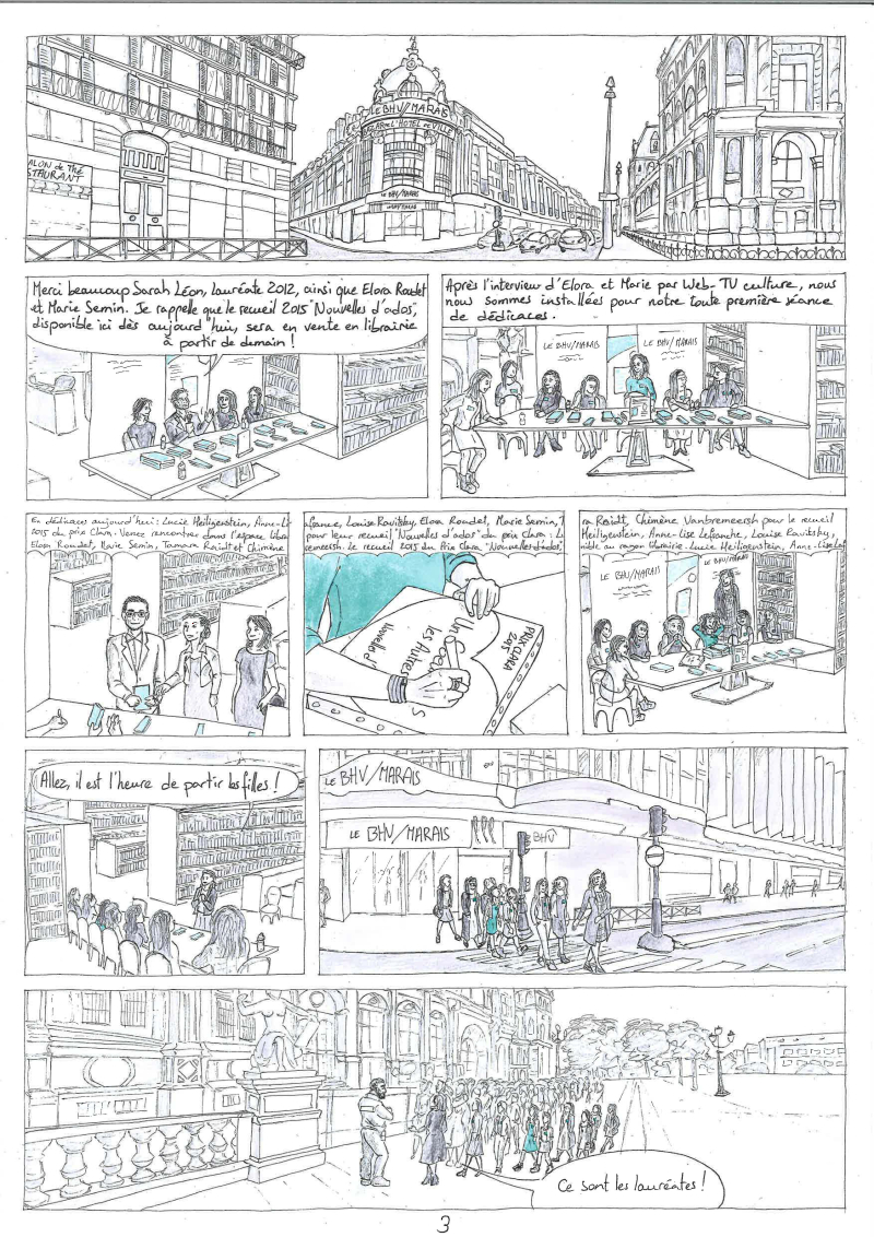 Pages de BD Anne-Lise Lafranche-5